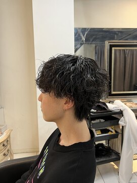 アイズ 海老名(AIZU) 波巻きスパイラルパーマ 波巻きパーマ メンズパーマ