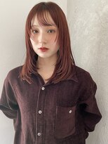 ソイ コンク 下北沢(soi conc)&nbsp;レイヤーカット_レッド_ダブルカラー_下北沢