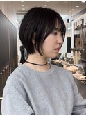 アッシュ×前髪×美人ショートボブ【横浜ショート】