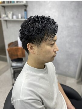 アデプト 北千住店(adept) 【adept北千住　リョウ】ハーフバックパーマ