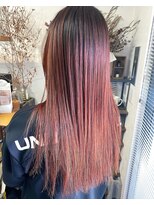 ヘアスタジオハレ(hair studio HALE)&nbsp;ブリーチなし◎カッパーカラー☆