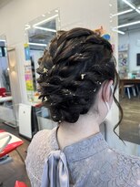 アールビークス(R Bieux)&nbsp;編みこみアレンジ