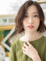 カバーヘア ブリス 川口(COVER HAIR bliss) かきあげ前髪アシンメトリーウェットヘアTb5川口20代30代40代