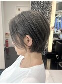ハイライト　ショートボブ