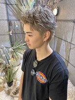 ゼスト フィーノ(ZEST fino)&nbsp;【三谷】スパイキーショート×ホワイトブロンド◎立川