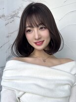 シーテ(Ciete)&nbsp;韓国ヘア名古屋ハイレイヤー顔まわりカット前髪ボブタッセル小顔