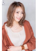 エイチ(H eitf) H【eitf】原宿 表参道 レイヤーカット/ブラウンベージュ