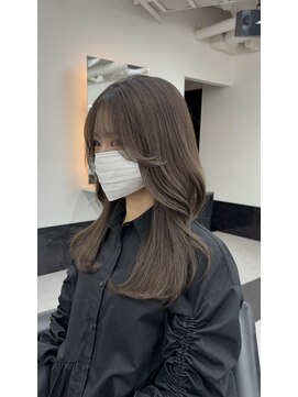 アリープアウル(ALEAP owl) 【河田真実】透明感カラー[マロンベージュ]