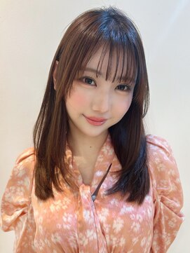 リコバイアフロート(riko by afloat) レイヤーカット/髪質改善ストレート/ヘアセット[stylist竹田]