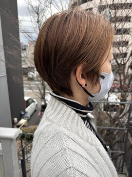 ツイギー 宮西店(TWiGGY) カッコいいショートボブ