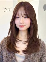 コート 表参道(Cote)&nbsp;美髪レイヤーカット/顔まわりレイヤー/くびれミディアムレイヤー