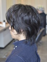 スイ(Sui)&nbsp;大人ウルフパーマ◎/黒髪ウルフ/30代/40代/Sui hair design