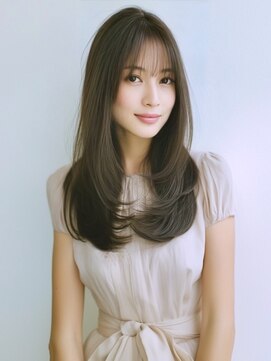 アルトリスト(Altruist Aging×HAIR&SPA) ◎ダークアッシュ大人ガーリーボブ着物ミディアムレイヤーカット