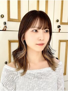 アルクバイネオリーブ 荻窪店(arc by neolive) レイヤーとホワイトインナーカラー♪