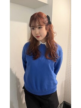 シイ(SIE) ブリーチなしでつくるパッションオレンジ♪