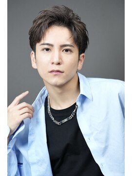 リップス レイ ギンザ(LIPPS Ray GINZA) ツーブロック刈り上げ爽やかかきあげ30代男性