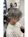 アグ ヘアー ベルス 大谷店(Agu hair BELLUS) ホワイトメッシュパーマの流行りのスタイルでかっこよく!