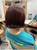 ヘアドネーションでばっさりミニボブ！
