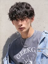 ルーシー 川越(LUCEY)&nbsp;ツイストスパイラルパーマ波巻きパーマメンズカットメンズパーマ