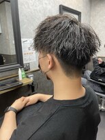 レベル 葛西店(LEVEL)&nbsp;ツイストスパイラルパーマ マッシュ メンズカット 葛西メンズ