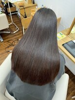 ユイマァル 倉敷店(YUIMARL)&nbsp;ツヤ髪髪質改善ストレート20代30代40代うねりくせ毛乾燥パサつき