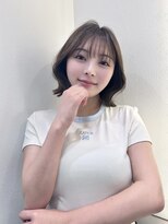 シー バイ ロンド 新宿(Sea by Lond)&nbsp;暗髪×韓国風くびれボブ[髪質改善/レイヤーボブ/10代20代30代]