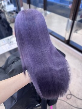 エン 栄店(enne) 大人ガーリー/ダークアッシュ/ミディアムレイヤーカット/栄