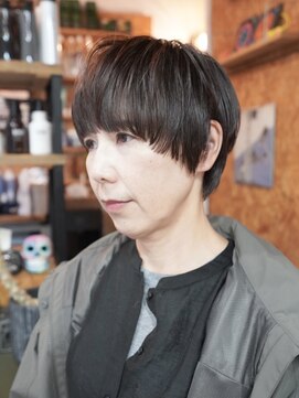 ノラ カマクラ(NORA kamakura) マッシュショートショートヘア大人ショートマッシュウルフ