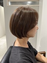 ピアーネ 三宮トアロード店(PIANE)&nbsp;綺麗な顎ラインショートボブ　20代/30代/40代/50代