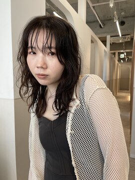 アンバー 池袋(amber) ウェーブヘア/レイヤーボブ/ニュアンスパーマ［池袋駅］