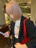 【effect bleach】カット＋エフェクトブリーチ＋カラー＋TR ￥19500