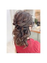 エガオ 藤沢店(EGAO)&nbsp;hair arrange ハーフアップ