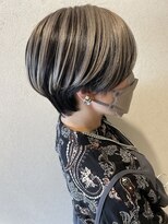 ビーエリア 本店(BE AREA)&nbsp;レディースショートアンブレラカラーハイライトカラー