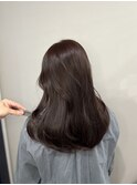 韓国/ピンクブラウン/ローレイヤーカット/10代20代30代