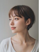 エル 横浜 ウエスト(eL 横浜 west) くびれヘア 美髪 ハイライトカラー アプリコットオレンジ
