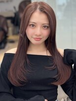 ソラ 広尾店(SORA)&nbsp;レイヤーカット/ピンクブラウン［広尾］