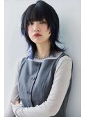 ハンサムショートミニウルフベリーショートボブウルフ