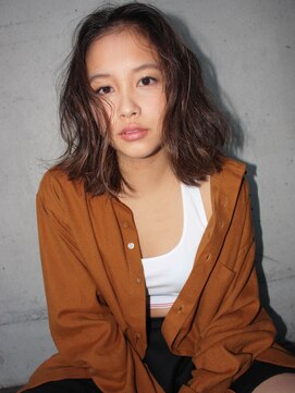 ソルトウォーター(SALT WATER) 【外国人風】 センターパート×ロブ