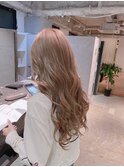 柔らか質感♪ハイベージュカラー