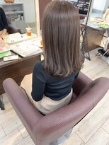 ヘアー アトリエ アンジー(Hair Atelier Angee)&nbsp;イルミナカラーでつくるチョコレートブラウン