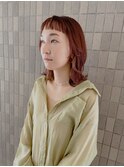 ピンクロブ×イエローインナカラー
