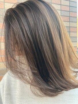 ニコア 千葉(nicoa) カーキグレージュ/大人かわいい/大人巻き[千葉/千葉駅]