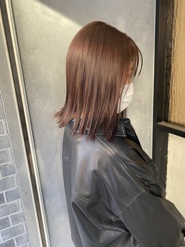 ネオリーブ ジューク 日吉店(Neolive JuQ) 【韓国カラー☆】　ピンクブラウン