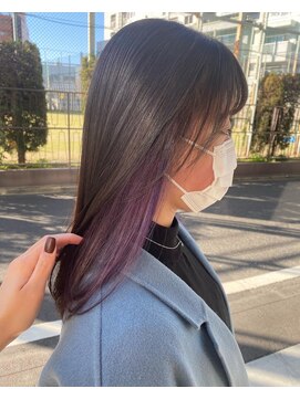 ビンナ(BINNA) チラッとインナーカラーでお洒落に♪