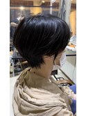 ひし形ショート/20代/30代/40代/大人美人ショート」