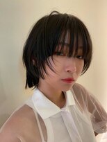 アヴァンス 天王寺店(AVANCE.)&nbsp;ショートウルフ×ブルーブラック