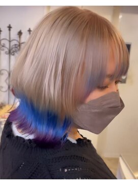 ヘアスタジオニコ(hair studio nico...) ブルー
