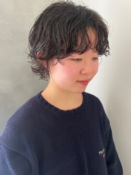 ガリカ 博多(Gallica) 【石河安奈】大人かわいい似合わせくせ毛風パーマ/前髪パーマ