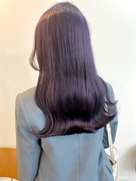 サクラ 岐阜(SAKURA) 色落ちが綺麗なブルーラベンダーカラー 岐阜美容室