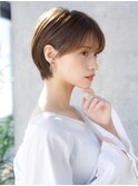 前髪あり大人ショート20代30代40代【AIN.表参道】川原大地